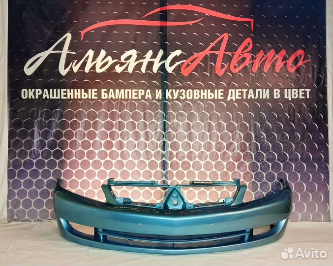Бампер передний Mitsubishi lancer 9 рестайлинг