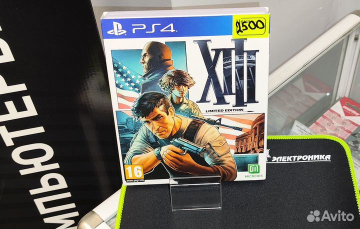 Диск Игра PS4 xiii. Steelbook Edition