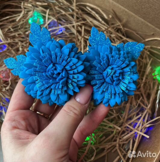 Резинки, заколки, ободки и повязки ручной работы