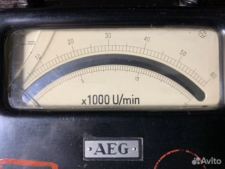 Измерительный прибор (тахометр), AEG