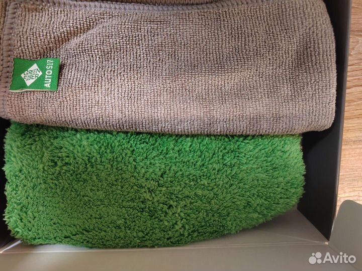 Набор для, ухода за стеклом и фарами Гринвей