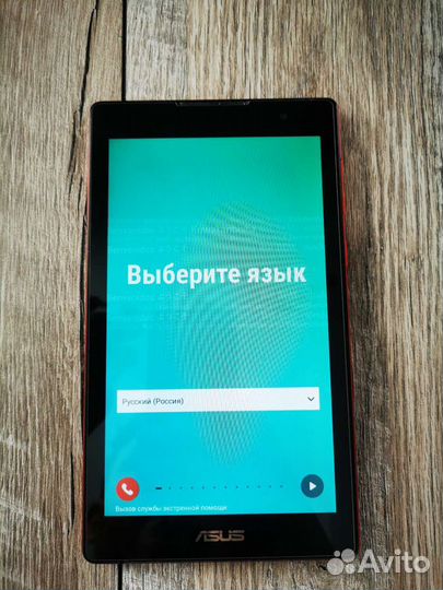 Планшет asus ZenPad Z170CG