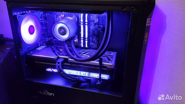 Игровой компьютер r7 5700х3D и 4070 Ti super