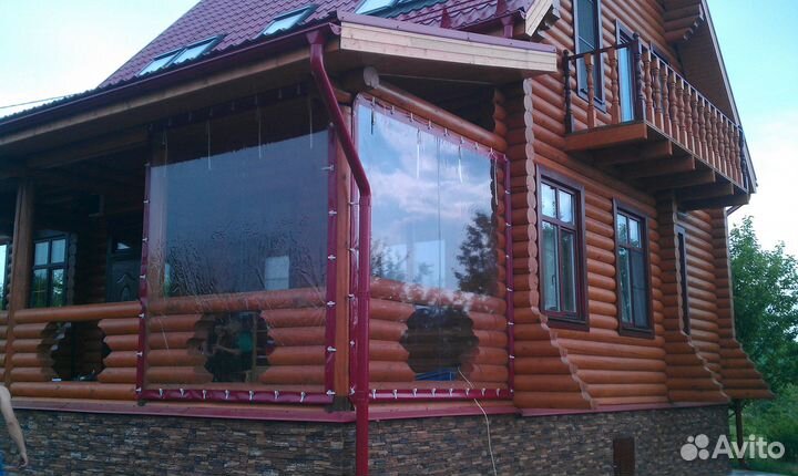 Мягкие окна из ткани пвх