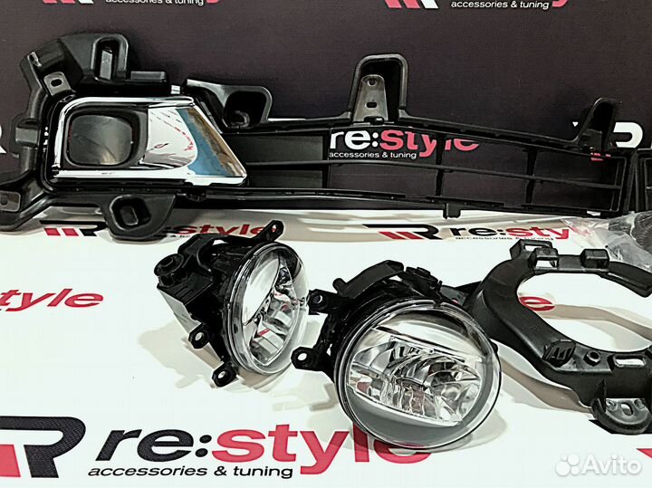 Комплект птф Land Cruiser 200 с16г LED