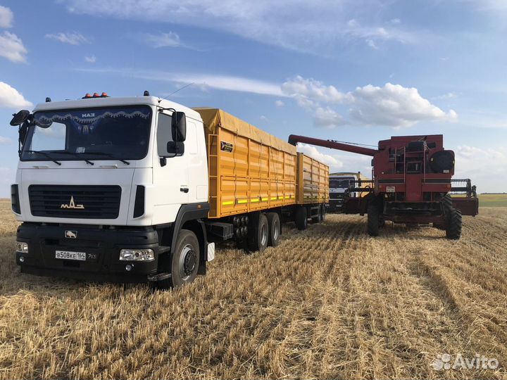 Водитель на зерновоз