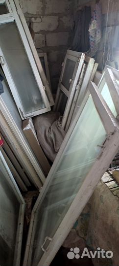 Деревянные оконные рамы бу