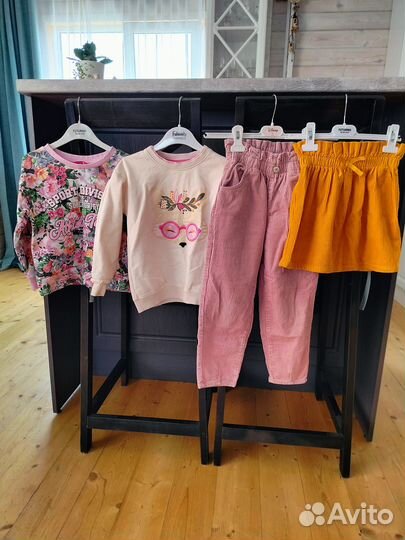 Детские вещи пакетом для девочек 116