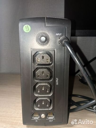 Ибп, рабочий. ippon Back Office 600