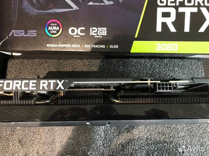 Видеокарта GeForce RTX 3060 ROG Strix OC 12gb
