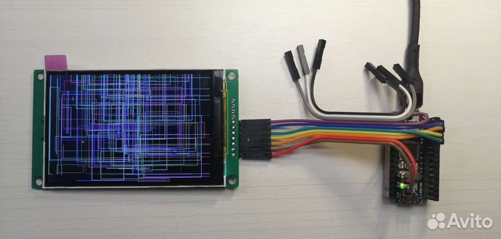 TFT LCD дисплей SPI 3.5