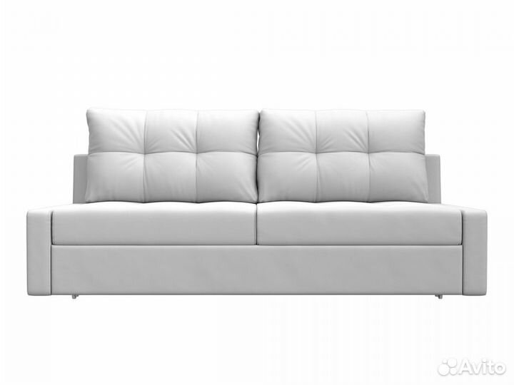 Диван прямой Мартин, экокожа, grifon 01 белый