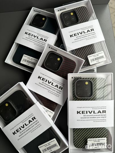 Чехол kzdoo Keivlar 15 Pro Max
