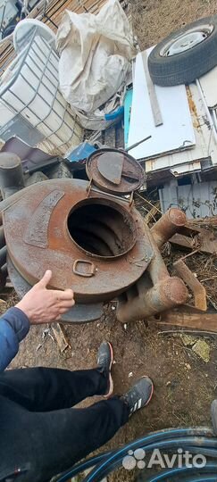 Котел твердотопливный