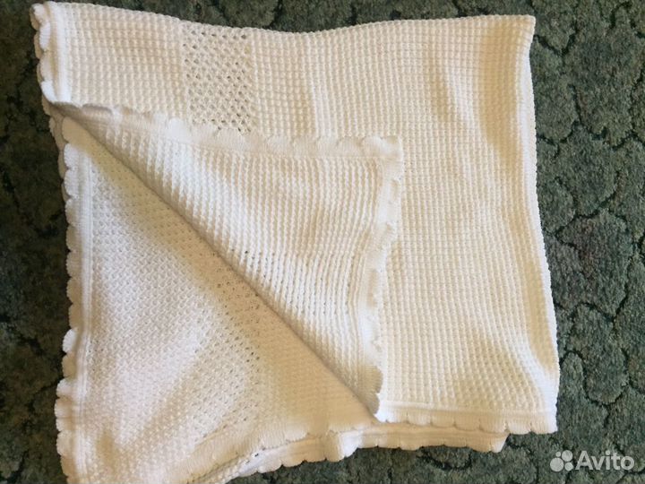 Вязаный плед для деток