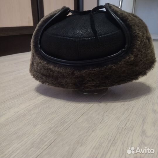Мужская зимняя кепка-шапка на меху