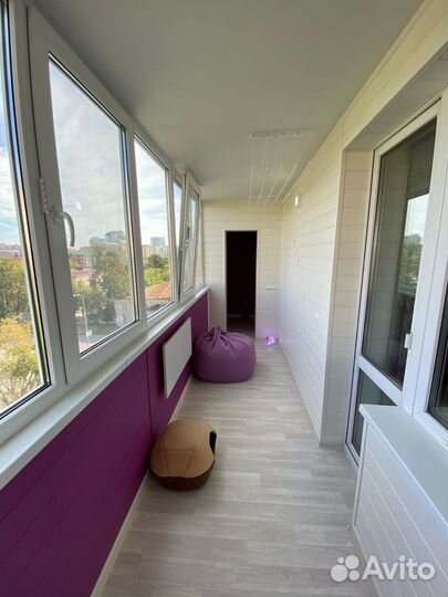 Отделка балконов под ключ