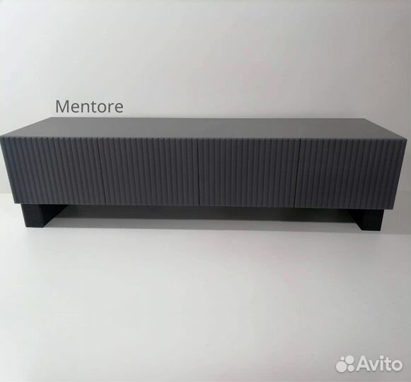 Тумба тв Bravo / графит / 1800х400х300 мм