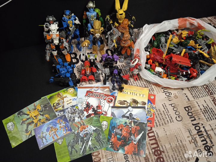 Lego bionicle детали