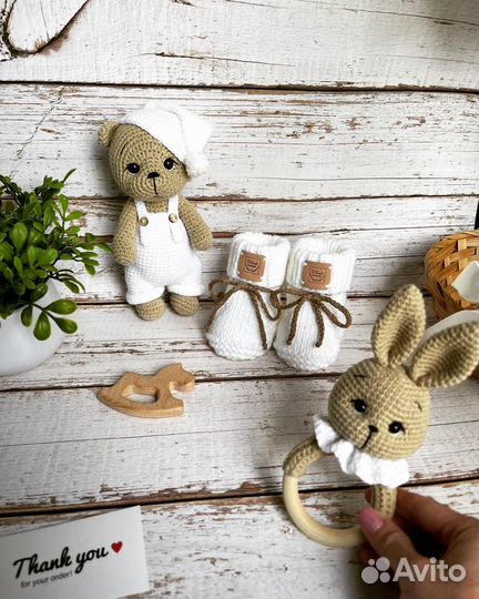 Вязаный набор для малыша