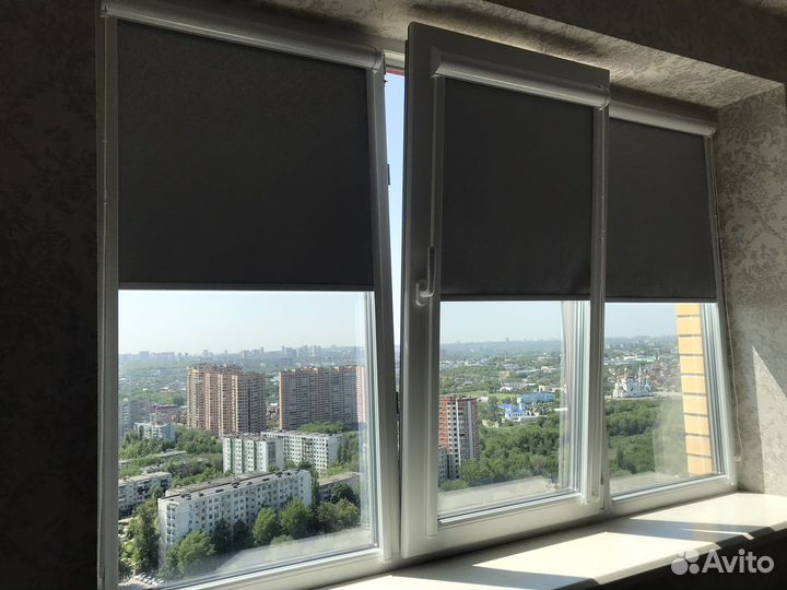 Кассетные шторы блэкаут