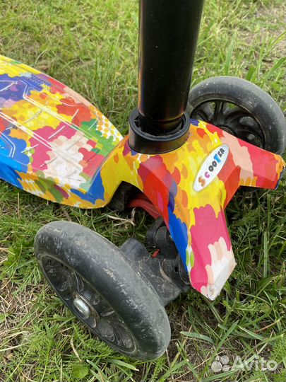 Самокат 3х колесный