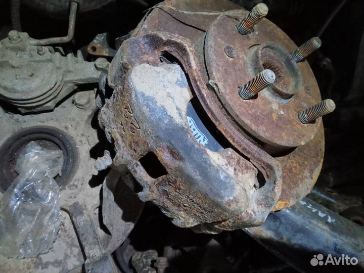 Суппорт тормозной пер.лев. hyundai accent tagaz