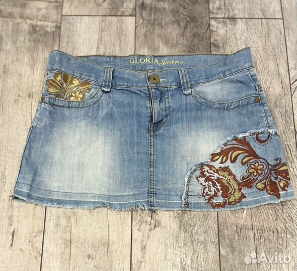 Юбка джинсовая