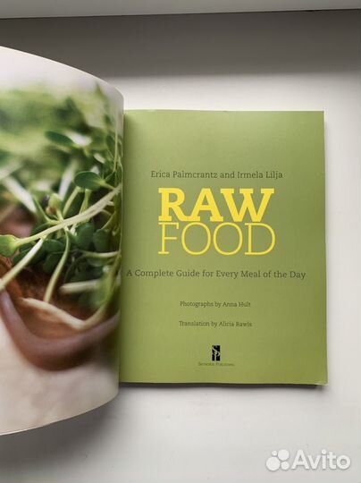 Книга на английском Raw Food
