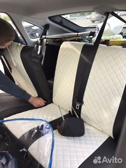 Авточехлы из Экокожи Лада Гранта