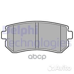 Колодки тормозные дисковые зад LP2303 Delphi