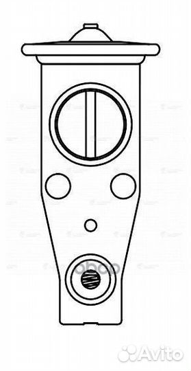Клапан кондиционера KIA optima IV 15- ltrv0812