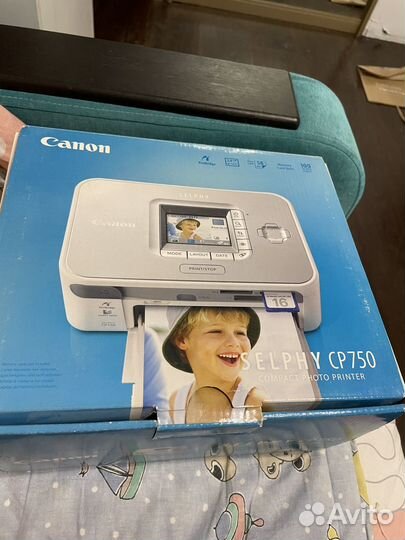 Фото принтер компакт canon selphy cp750