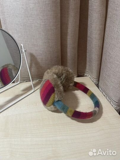 Меховые наушники