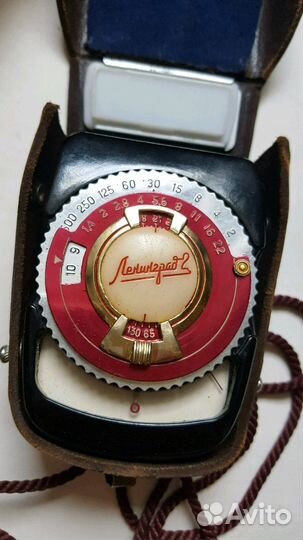 Фотоэкспонометр Ленинград СССР