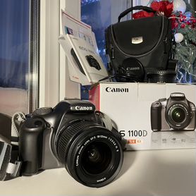 Зеркальный фотоаппарат canon eos 1100d