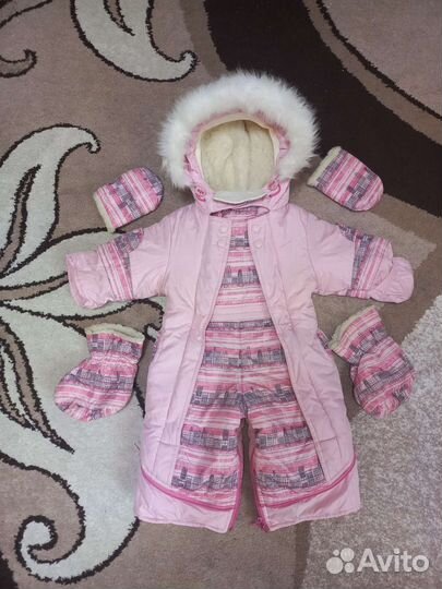 Комбинезон зимний трансформер 62-80