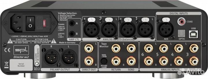 Предварительный усилитель SPL Director Mk2
