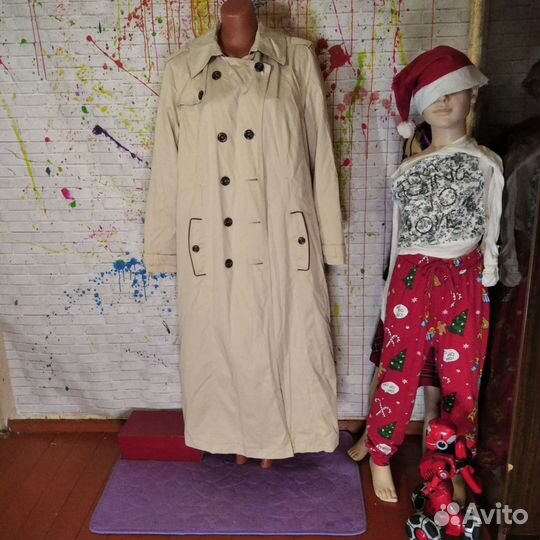 Плащ пыльник женский, свитер