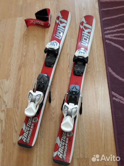Детские горные лыжи + ботинки