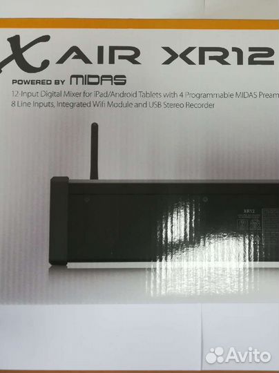 Behringer XR12 цифровой рэковый микшер