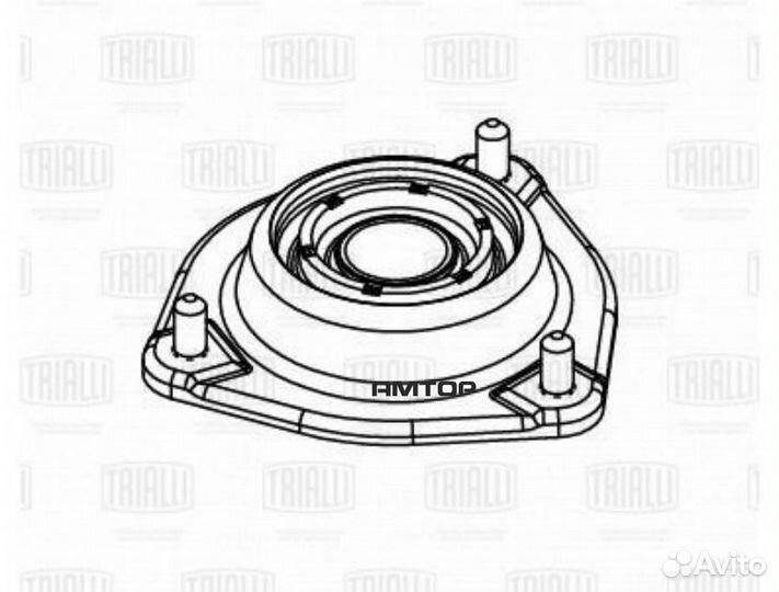 Trialli SA 0870 Опора амортизатора передняя с подш