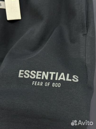 Хлопковые шорты Essentials Fear of God (оверсайз)