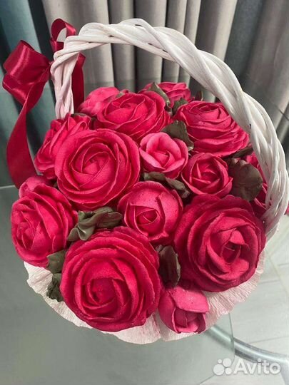 Букеты и композиции из зефира