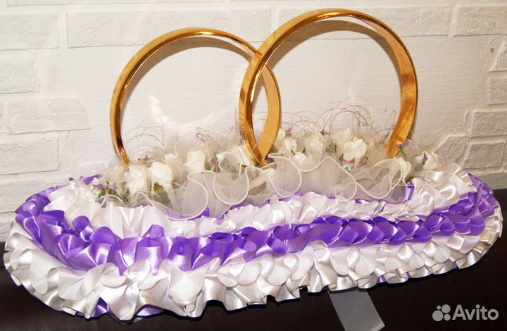 Новые свадебные украшения на автомобиль+пoдapoк