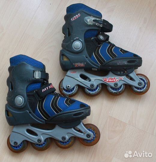 Роликовые коньки раздвижные р-р 37-38-39