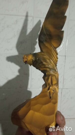 Птица деревянная