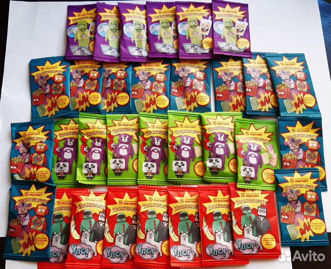 Скрепыши 2,3,new; приколыши,бравлы и т.д., 116 шт