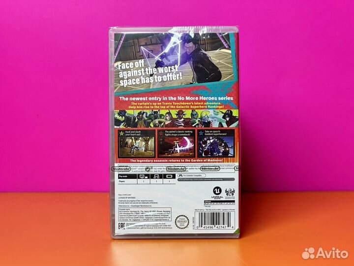 No More Heroes 3 (new, sealed, Nintendo Switch)