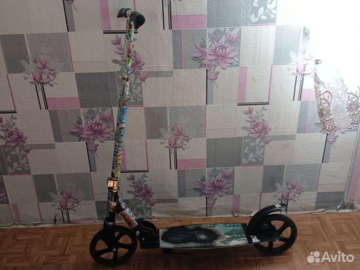 Самокат детский двухколесный бу